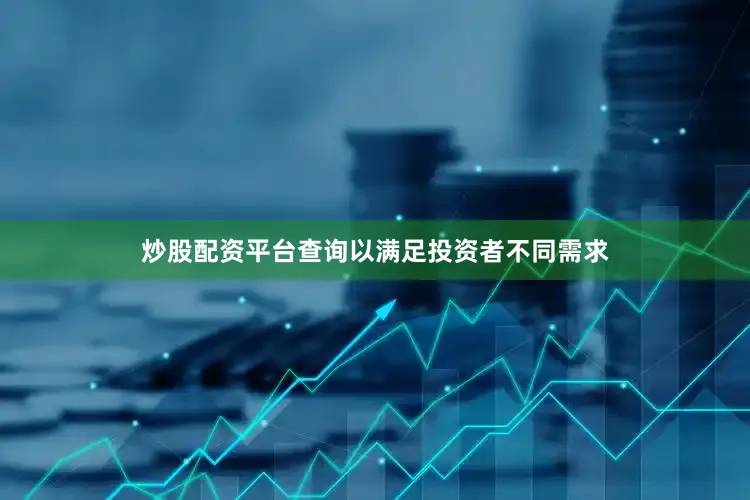 炒股配资平台查询以满足投资者不同需求